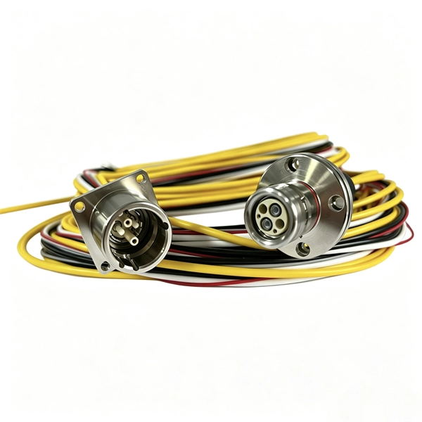 Installation of High-Voltage Optical Cables for Power