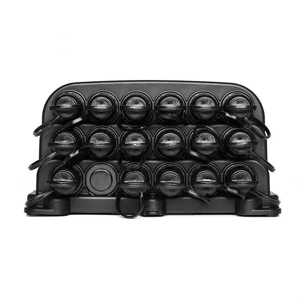 Indoor electrical distribution box 18p size