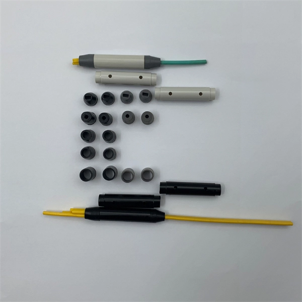 How to connect a fiber optic drop cable to a patch cord