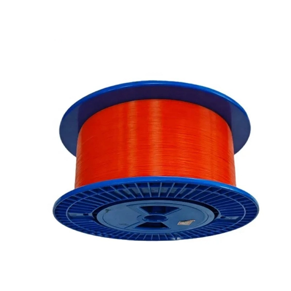 What type of wire is used for communication fiber optic cables embedded in 