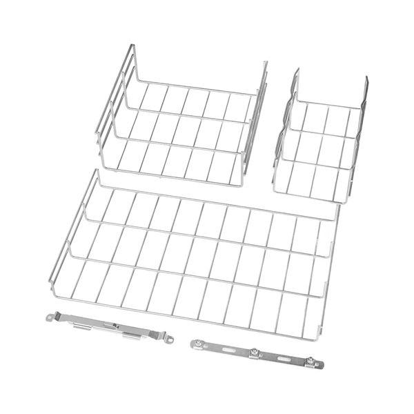 Horizontal to Vertical Conversion of Mesh Cable Tray