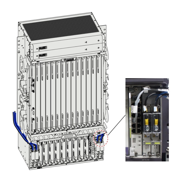 Distribution box lifting lugs